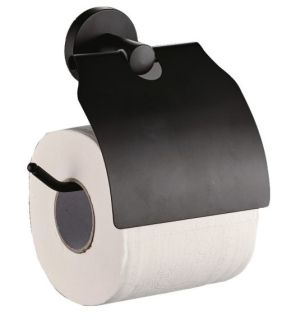 Держатель для туалетной бумаги Haiba HB8703 чёрный матовый